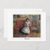 カミーユPissarro #417-2 -ファインアートはがき ポストカード (正面/裏面)