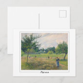 カミーユPissarro #520-2 -ファインアートはがき ポストカード (正面/裏面)
