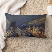 カミーリピサロブールバードモンマルトルアットナイト ランバークッション (ブランケット)