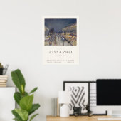 カミーリピサロブールバードモンマルトルアート展 ポスター (ホームオフィス)