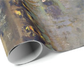 カミーリピサロブールバードモンマルトルブルーナイト ラッピングペーパー (ロールコーナー)