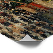 カミーリピサロブールバードモンマルトル絵画ズ ポスター (角)