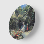 カミーリピサロポントワーズガーデン ラウンド壁時計 (傾斜)