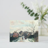 カミーリピサロ |キツネヒル，アッパー・ノーウッド， 1870 ポストカード (スタンド正面)