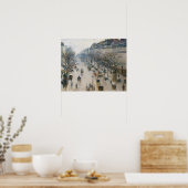 カミーリピサロ – ザブーレバードモンマルトル ポスター (キッチン)