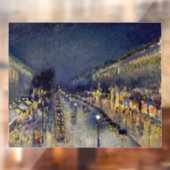 カミーリピサロ – ブールバードモンマルトルアットナイト ウィンドウサイン (シート2)