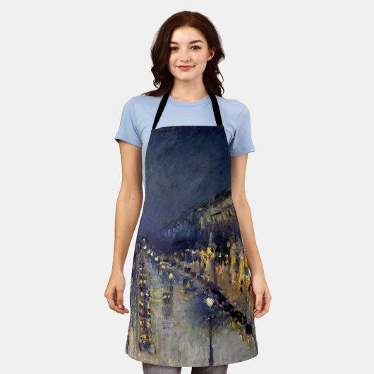 カミーリピサロ – ブールバードモンマルトルアットナイト エプロン (着用した状態)