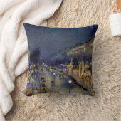 カミーリピサロ – ブールバードモンマルトルアットナイト クッション (ブランケット)