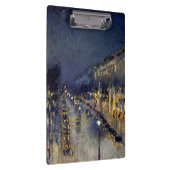 カミーリピサロ – ブールバードモンマルトルアットナイト クリップボード (右)