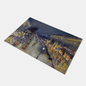 カミーリピサロ – ブールバードモンマルトルアットナイト ドアマット (アングル)