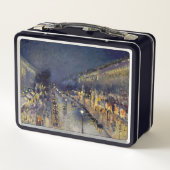 カミーリピサロ – ブールバードモンマルトルアットナイト メタルランチボックス (裏面)