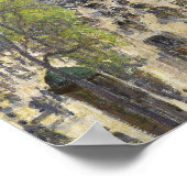 カミーリピサロ – ブールバードモンマルトル春 ポスター (角)