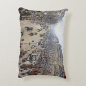 カミーリピサロ – ブールバードモンマルトル、朝 アクセントクッション (裏面(縦))