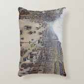 カミーリピサロ – ブールバードモンマルトル、朝 アクセントクッション (正面(垂直))