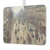 カミーリピサロ – ブールバードモンマルトル、朝 カーエアーフレッシュナー (左)