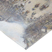 カミーリピサロ – ブールバードモンマルトル、朝 ショートテーブルランナー (コーナー)