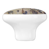 カミーリピサロ – ブールバードモンマルトル、朝 セラミックノブ (側面)