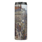 カミーリピサロ – ブールバードモンマルトル、朝 タンブラー (裏面)