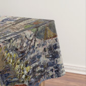 カミーリピサロ – ブールバードモンマルトル、朝 テーブルクロス (インサイチュ)