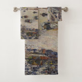 カミーリピサロ – ブールバードモンマルトル、朝 バスタオルセット (インサイチュ)