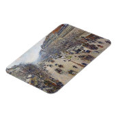 カミーリピサロ – ブールバードモンマルトル、朝 マグネット (左側)