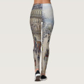 カミーリピサロ – ブールバードモンマルトル、朝 レギンス (裏面)