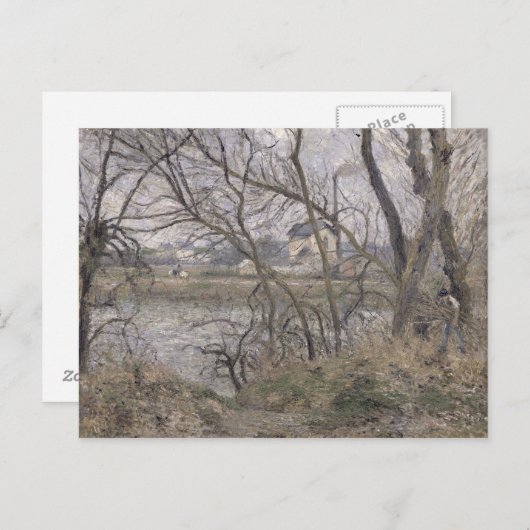 カミーリピサロ |伊勢の銀行 ポストカード (正面/裏面)