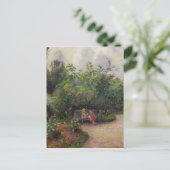 カミーリピサロ | Garden at the Hermitage ポストカード (スタンド正面)