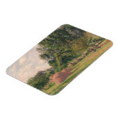 カミーリピサロ | Haystacks, Morning, Eragny マグネット (左側)