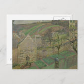 カミーリピサロ | Hillside of the Hermitage, Pont ポストカード (正面/裏面)