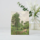 カミーリピサロ | Paysage, temps gris a Eragny ポストカード (スタンド正面)