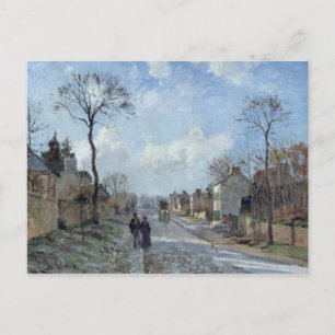 カミーリピサロ   The Road to Louveciennes, 1872 ポストカード