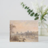 カミーリピサロ | The Seine and the Louvre, 1903 ポストカード (スタンド正面)
