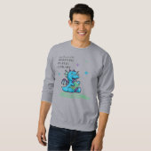 カムのプリントTシャツ スウェットシャツ (正面フル)
