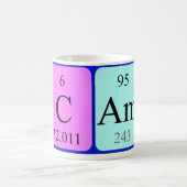 カムの定期テーブル名mag コーヒーマグカップ (中央)