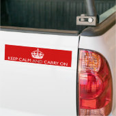 カムを保ち、バンパーステッカーを続けていって下さい バンパーステッカー (トラック上)