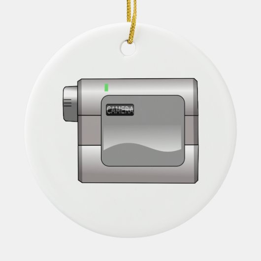 カムコーダー セラミックオーナメント (正面)
