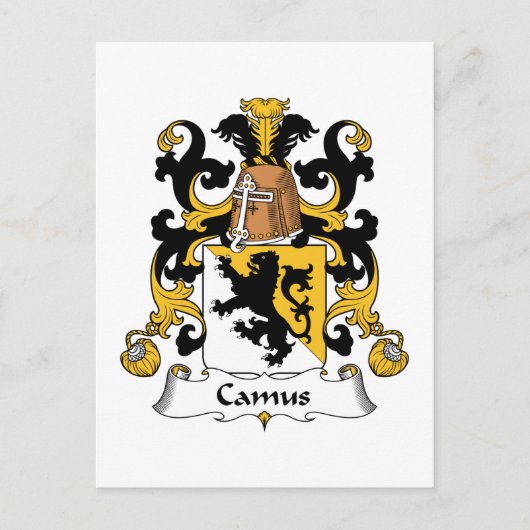 カムス家紋 ポストカード (正面)