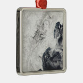 カムチャッカ半島中部の火山 メタルオーナメント (右)