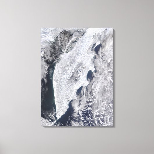 カムチャッカ半島、ロシア東部2 キャンバスプリント (正面)