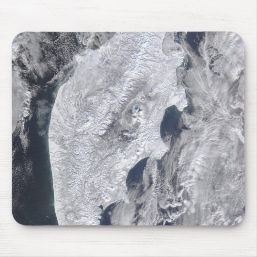 カムチャッカ半島、ロシア東部2 マウスパッド (正面)