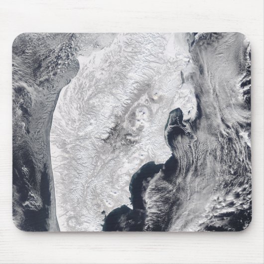 カムチャッカ半島、ロシア東部 マウスパッド (正面)