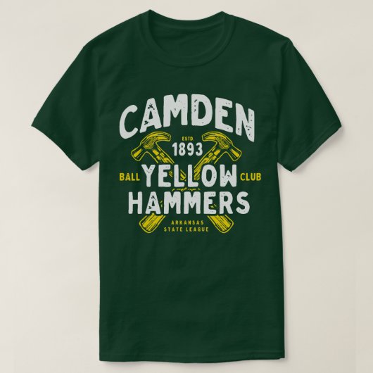 カムデンイエローハンマー Tシャツ (デザイン正面)