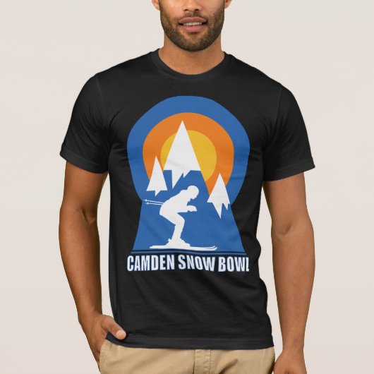 カムデンスノーボウルスキーサンセット Tシャツ (正面)