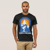 カムデンスノーボウルスキーサンセット Tシャツ (正面フル)