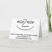 カムデンタウングリーティングカード カード (裏面)