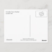 カムデンタウンマーケット ポストカード (裏面)