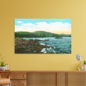 カムデンハーバー近くの海岸の眺め キャンバスプリント (インサイチュ (リビング))