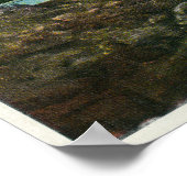 カムデンハーバー近くの海岸の眺め ポスター (角)