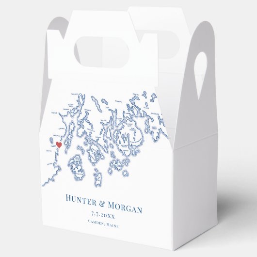 カムデンメインエレガントウェディング フェイバーボックス (オープン)